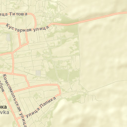 Chuguyevka Street Map