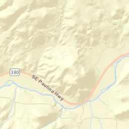 Crook County Street Map