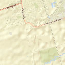 Alliston Street Map