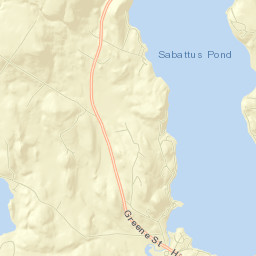 Sabattus Street Map