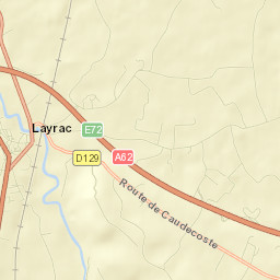 Layrac Street Map