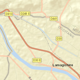 Lamagistère Street Map