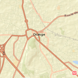 Orange Street Map