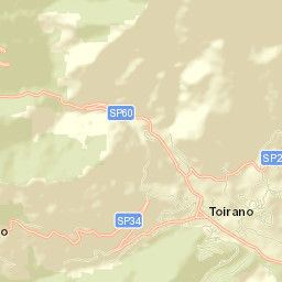 Toirano Street Map