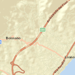 Loano Street Map