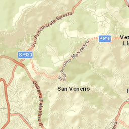 Vezzano Ligure Street Map