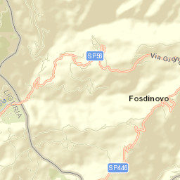 Fosdinovo Street Map