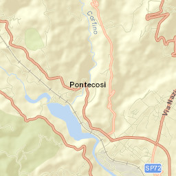 Pieve Fosciana Street Map