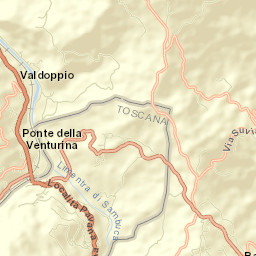 Ponte della Venturina Street Map