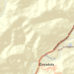 Dovadola Street Map