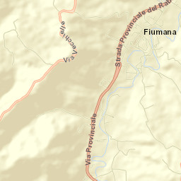 Fiumana Street Map