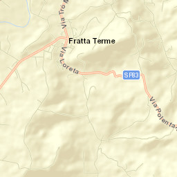 Fratta Terme Street Map