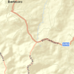 Bertinoro Street Map