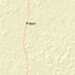 Puțuri Street Map
