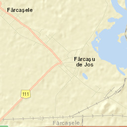Fărcașu de Jos Street Map