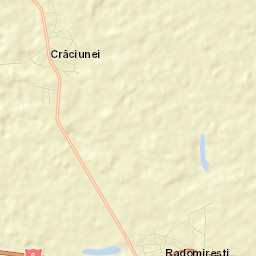 Crăciunei Street Map