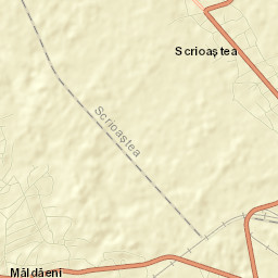 Comuna Măldăeni Street Map