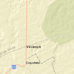 Comuna Drăgăneşti de Vede Street Map