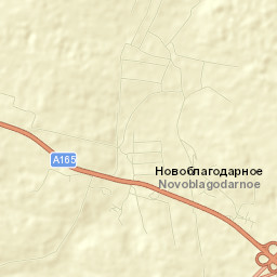 Novoblagodarnoye Street Map