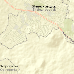 Zheleznovodsk Street Map