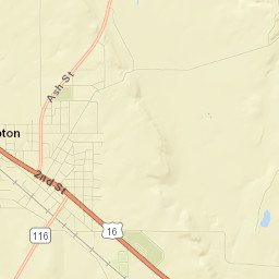Upton Street Map