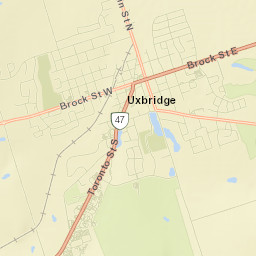 Uxbridge Street Map