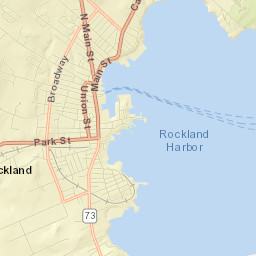 Rockland Street Map