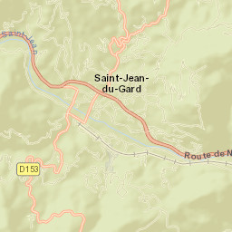 Saint-Jean-du-Gard Street Map