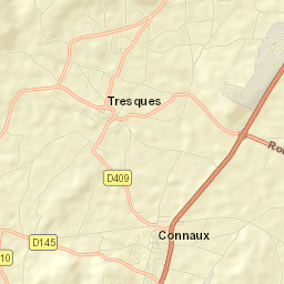 Tresques Street Map