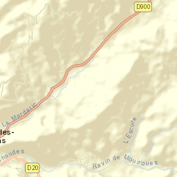Alpes-de-Haute-Provence Street Map