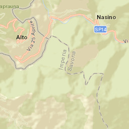 Nasino-Borgo Street Map