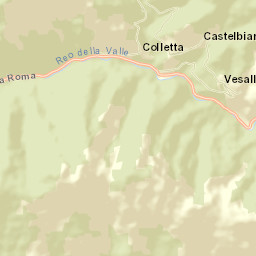 Castelbianco Street Map
