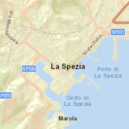 La Spezia Street Map