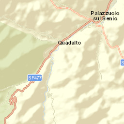 Palazzuolo sul Senio Street Map