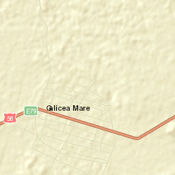 Galicea Mare Street Map