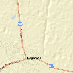 Segarcea Street Map
