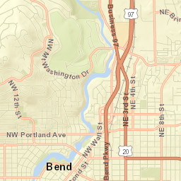 Bend Street Map