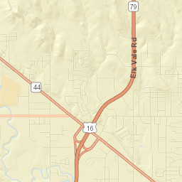 Rapid Valley Street Map
