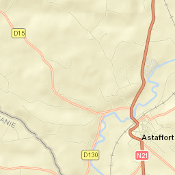 Astaffort Street Map
