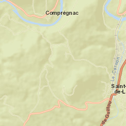 Saint-Georges-de-Luzençon Street Map