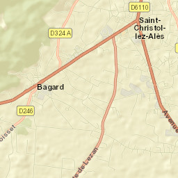 Bagard Street Map
