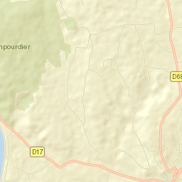 Châteauneuf-du-Pape Street Map