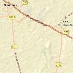 Sarrians Street Map
