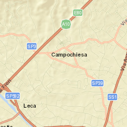 Campochiesa Street Map