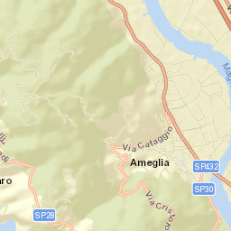 Ameglia Street Map
