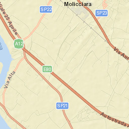 Colombiera-Molicciara Street Map