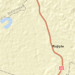 Rojiște Street Map