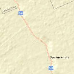 Sprâncenata Street Map
