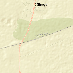 Călineşti Street Map