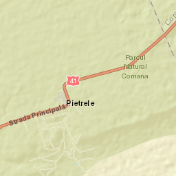 Pietrele Street Map
